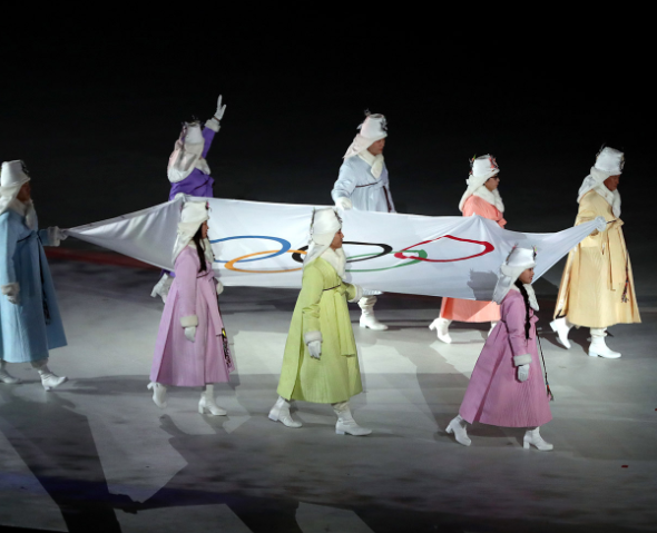 More Photos from The Opening Ceremony of The 2018 Winter Olympics in South Korea