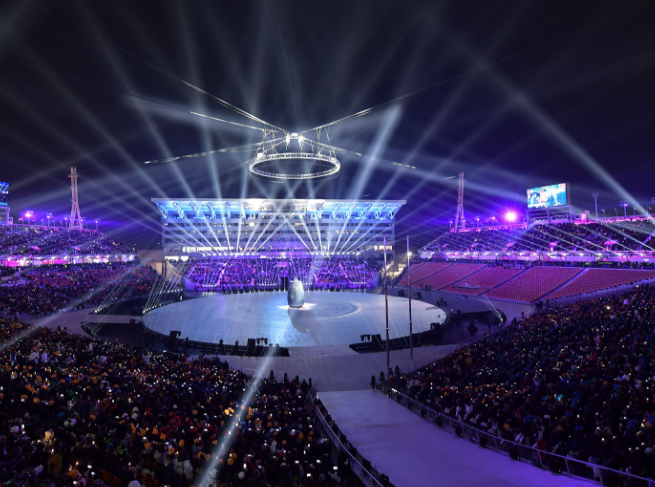 More Photos from The Opening Ceremony of The 2018 Winter Olympics in South Korea