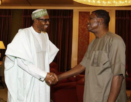 President Buhari Celebrates Pastor Adeboye as He Turns 76