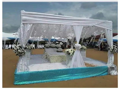 Tears flows like a river As Actor, Moses Armstrong, Buries His Late Wife