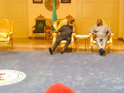 2019 Election: Atiku Abubakar Arrives Rivers State, Meets with Governor Wike 