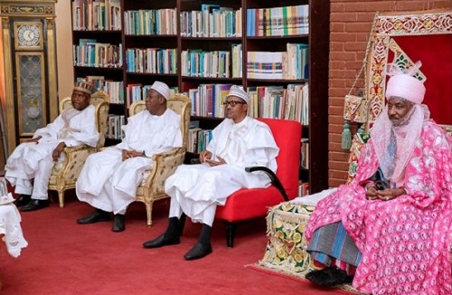 Buhari, Tinubu Others Spotted at Dangote’s Daughter’s Wedding in Kano [Photos]