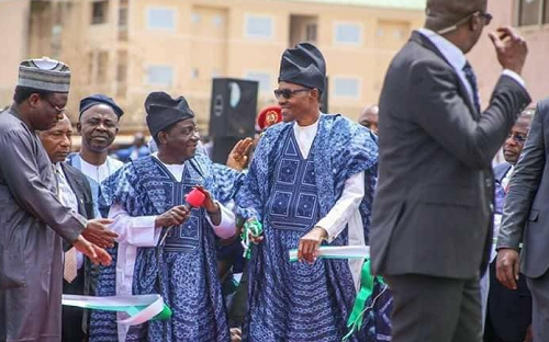 PHOTO NEWS: Photos of President Buhari in Plateau State
