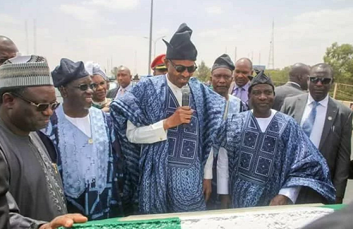 PHOTO NEWS: Photos of President Buhari in Plateau State