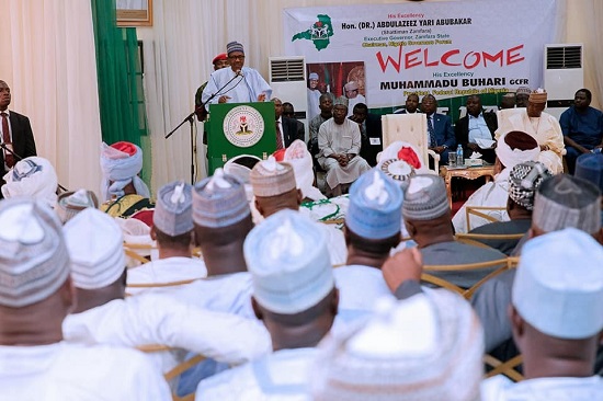 More Photos from President Buhari's Visit To Zamfara State