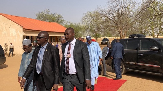 Photos from President Buhari Visits to Dapchi School Photos from President Buhari Visits to Dapchi School