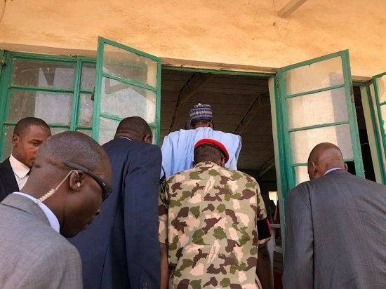 Photos from President Buhari Visits to Dapchi School Photos from President Buhari Visits to Dapchi School