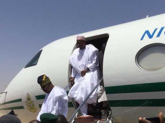 President Buhari, Tinubu and Other Dignitaries at Governors Ganduje and Ajimobi’s Children Wedding [Photos]