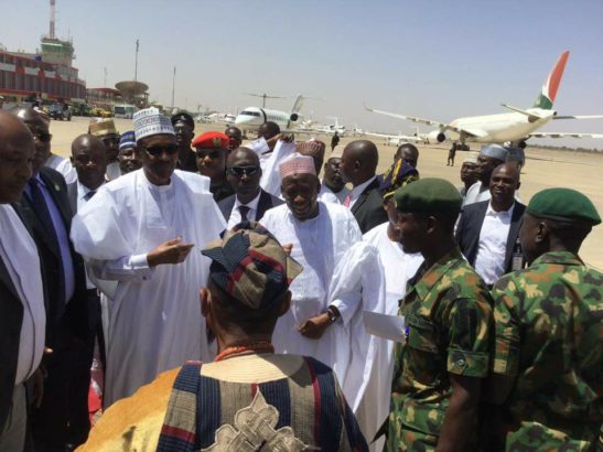 President Buhari, Tinubu and Other Dignitaries at Governors Ganduje and Ajimobi’s Children Wedding [Photos]