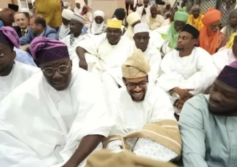 President Buhari, Tinubu and Other Dignitaries at Governors Ganduje and Ajimobi’s Children Wedding [Photos]