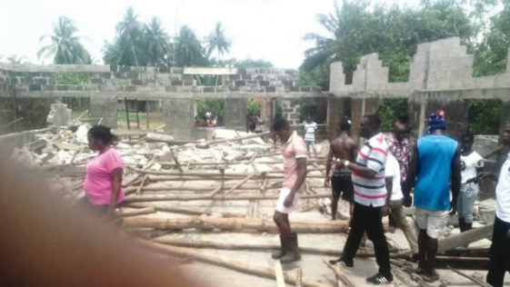 5 women killed after Cherubim and Seraphim church building collapsed in Ondo