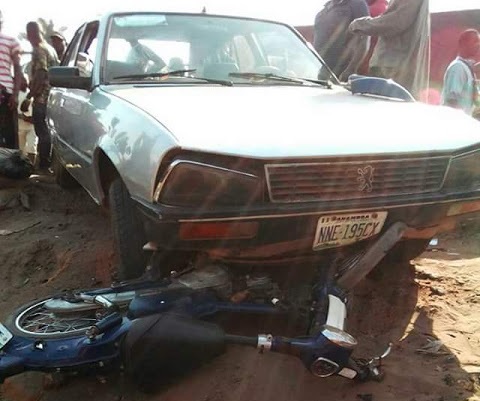 40ft Container Fell Off from an Articulated Truck, Crushes A Child to Death, Injures One Other [Photos]