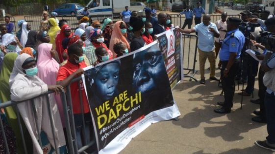 #DapchiGirls: Parents of Abducted Dapchi School Girls Recounts Their Heartbreaking Experience  As They Protest in Abuja [Photos]