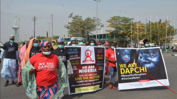 #DapchiGirls: Parents of Abducted Dapchi School Girls Recounts Their Heartbreaking Experience  As They Protest in Abuja [Photos]