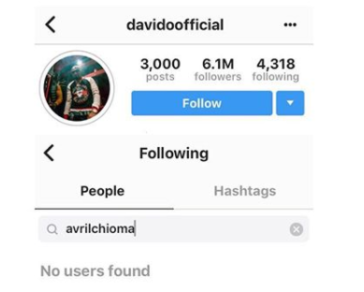 Trouble in Paradise? Davido and New Girlfriend ‘Chioma’ Unfollow Each Other
