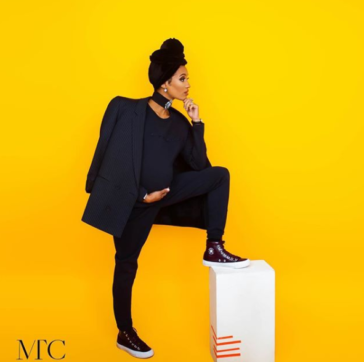 7 Days After Giving Birth, Di’ja Releases Her Maternity Shoot Photos