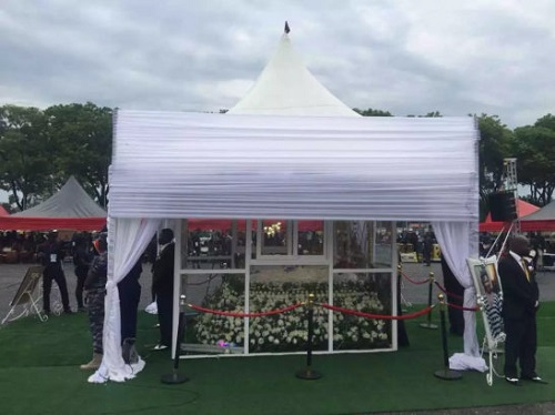More Photos and Video from The Burial Ceremony of Ghanaian Singer Ebony Reigns
