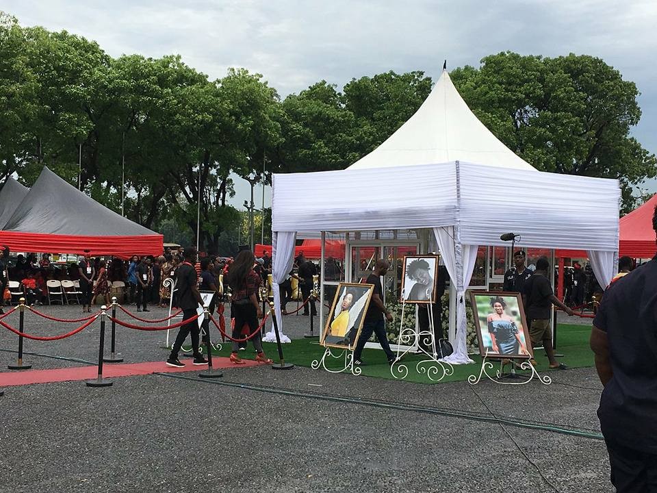 More, Heart Melting Photos from The Funeral of Ghanaian Singer, Ebony Reign