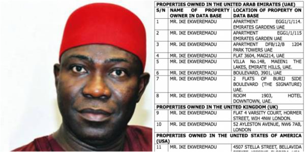 FG files suit to seize Ekweremadu’ 22 houses in Abuja, US and Dubai 