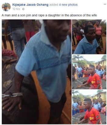 Father And Son Arrested For Allegedly R@Ping Daughter In Cross River