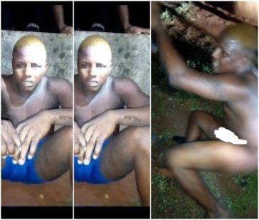 Suspected Homosexual Caught While Trying to Penetrate Young Boy from Anus [Photos]