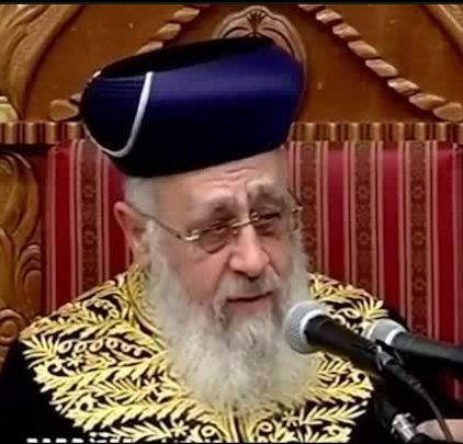 During His Weekly Sermon, Israeli Chief Rabbi Calls Black People “Monkeys” 