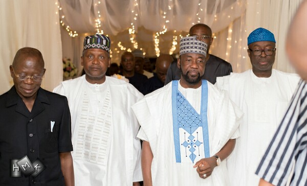 More Photos from Fatima Dangote and Jamil Abubakar Wedding Dinner in Abuja