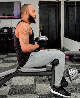 Kcee Wow in New Gym Photos [Photos]