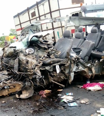 Nigerian Lady Survives Fatal Accident Moments After She Arrived Nigeria for Easter