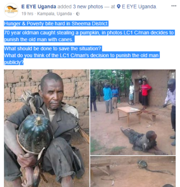 70-Year-Old Man Flogged By Local Councillor For Stealing Pumpkin 70-Year-Old Man Flogged By Local Councillor For Stealing Pumpkin