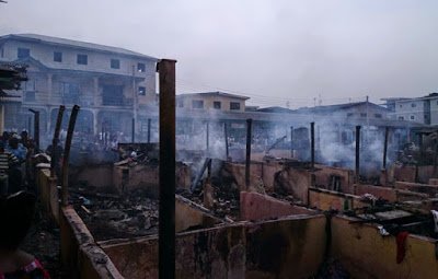 Goods Worth Millions Destroyed as Fire Razes Binukonu Market Ojota