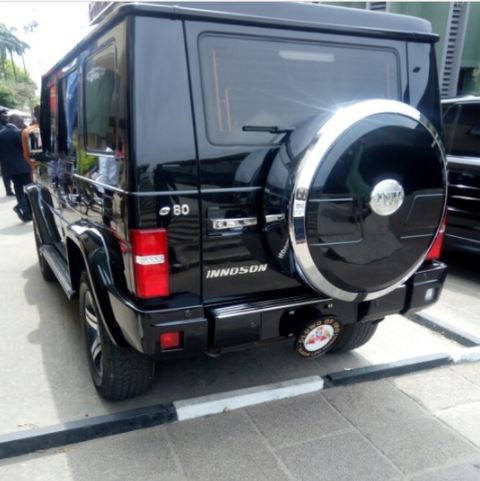 Oluwo of Iwo and His Locally-Made SUV Causes Stir in Lagos [Photos]