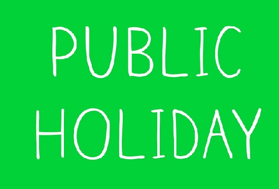 FG Declares December 25-26 and January 1 as Public Holidays