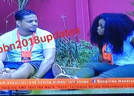 #BBNaija: Rico Swavey Spotted Telling Cee-C How He Saw Himself Kissing Her in His Dream [Video]