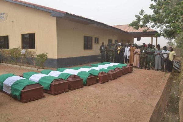 El-Rufai donates N5.5m as Nigerian Army buries 11 soldiers killed by bandits El-Rufai donates N5.5m as Nigerian Army buries 11 soldiers killed by bandits