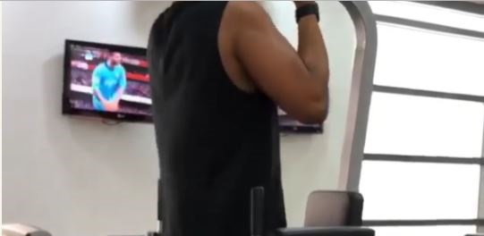 See What Billionaire, Tony Elemelu, Was Caught On Camera Doing In His Office 