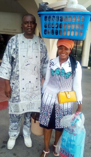 Photos of University Graduate Currently Hawking Food in Abuja [Photos]