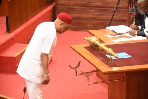 Finally, The Stolen Mace Returned To Senate, NASS Beefs Up Security [Photos]
