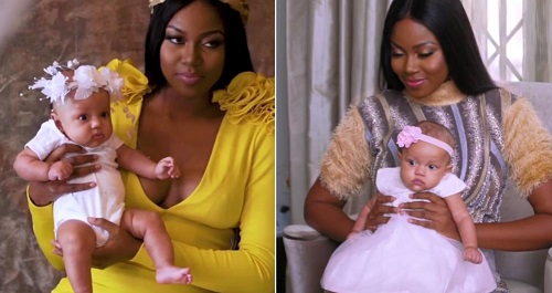 Finally, Yvonne Nelson Shows Off Her Daughter and She Is So Cute [Photos]