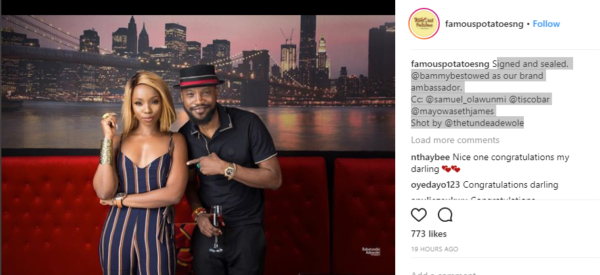 #BBNaija: Less Than 3 Weeks After Her Eviction, Bambam Seals Her First Endorsement Deal as an Ambassador