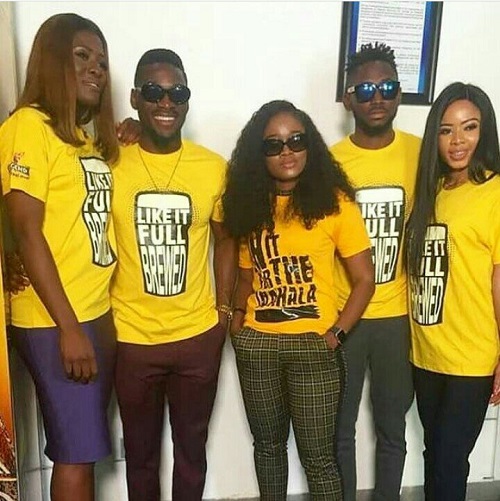 #BBNaija: More Photos From Miracle, Nina, Alex, Cee-C And Tobi’s Visit To Nigerian Breweries