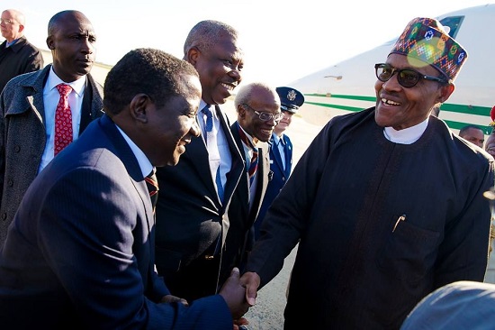 President Buhari Arrives US 