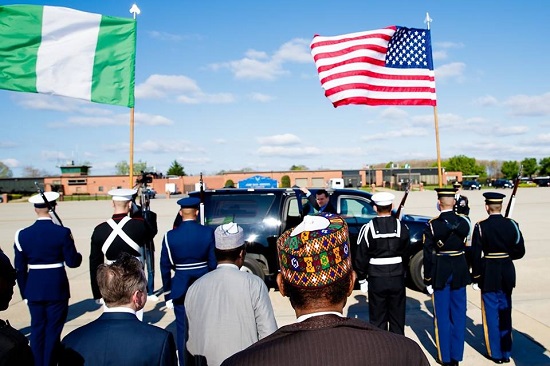 President Buhari Arrives US 