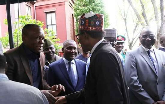 President Buhari Arrives US 