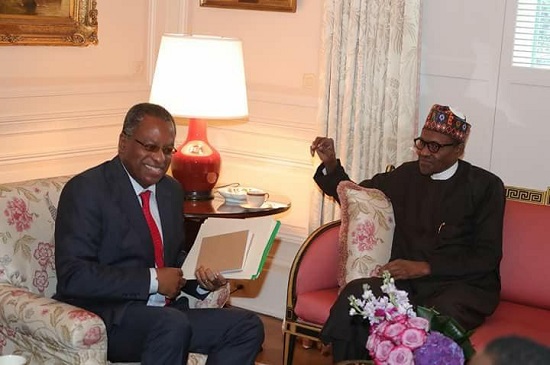 President Buhari Arrives US 