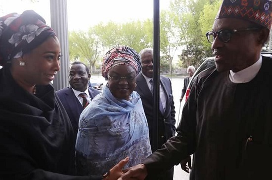 President Buhari Arrives US 