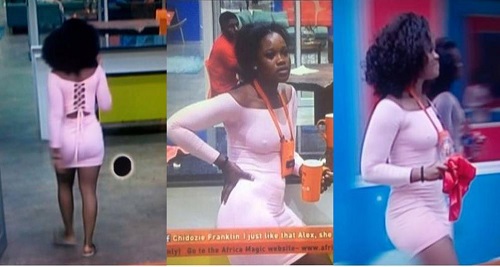  #BBNaija: You Need To See Cee-C’s Hot Dress That Has Got People Talking [Photos]
