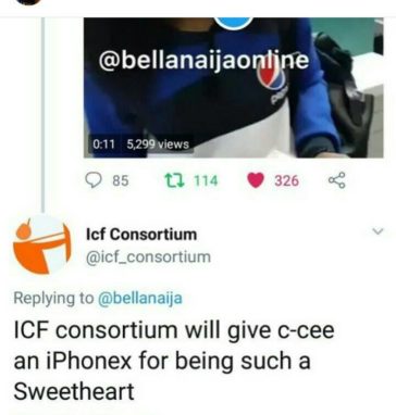 Happy Cee-C’s Fans Rewards Her with N2million Cheque [Photos]