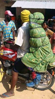 You Need To See Bizarre Way Corpses Are Transported To Mortuaries In Congo [Photos]