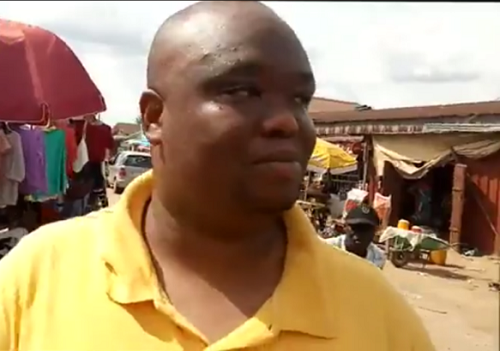 Millionaire, Ndubuisi Emenike, Storms Market, disguised as Poor Man to See How People React